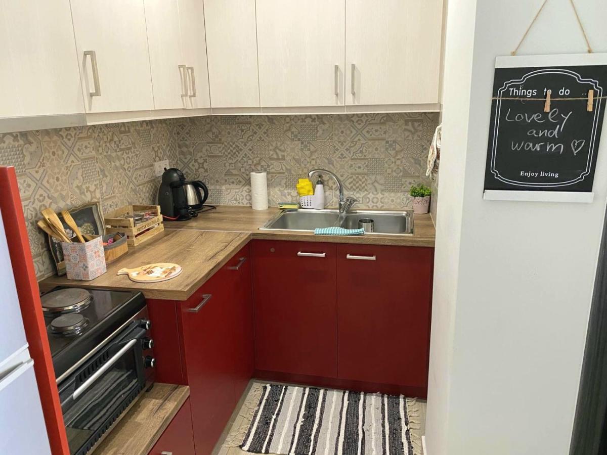 Myrsini's Cozy Apartment Néa Péramos Zewnętrze zdjęcie