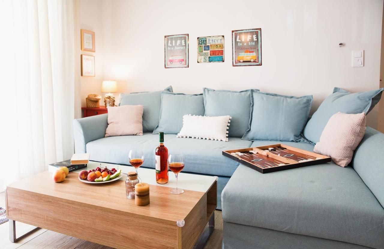 Myrsini's Cozy Apartment Néa Péramos Zewnętrze zdjęcie